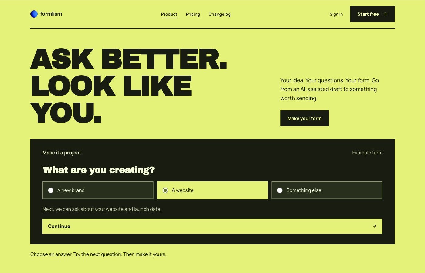 Acid pop homepage preview