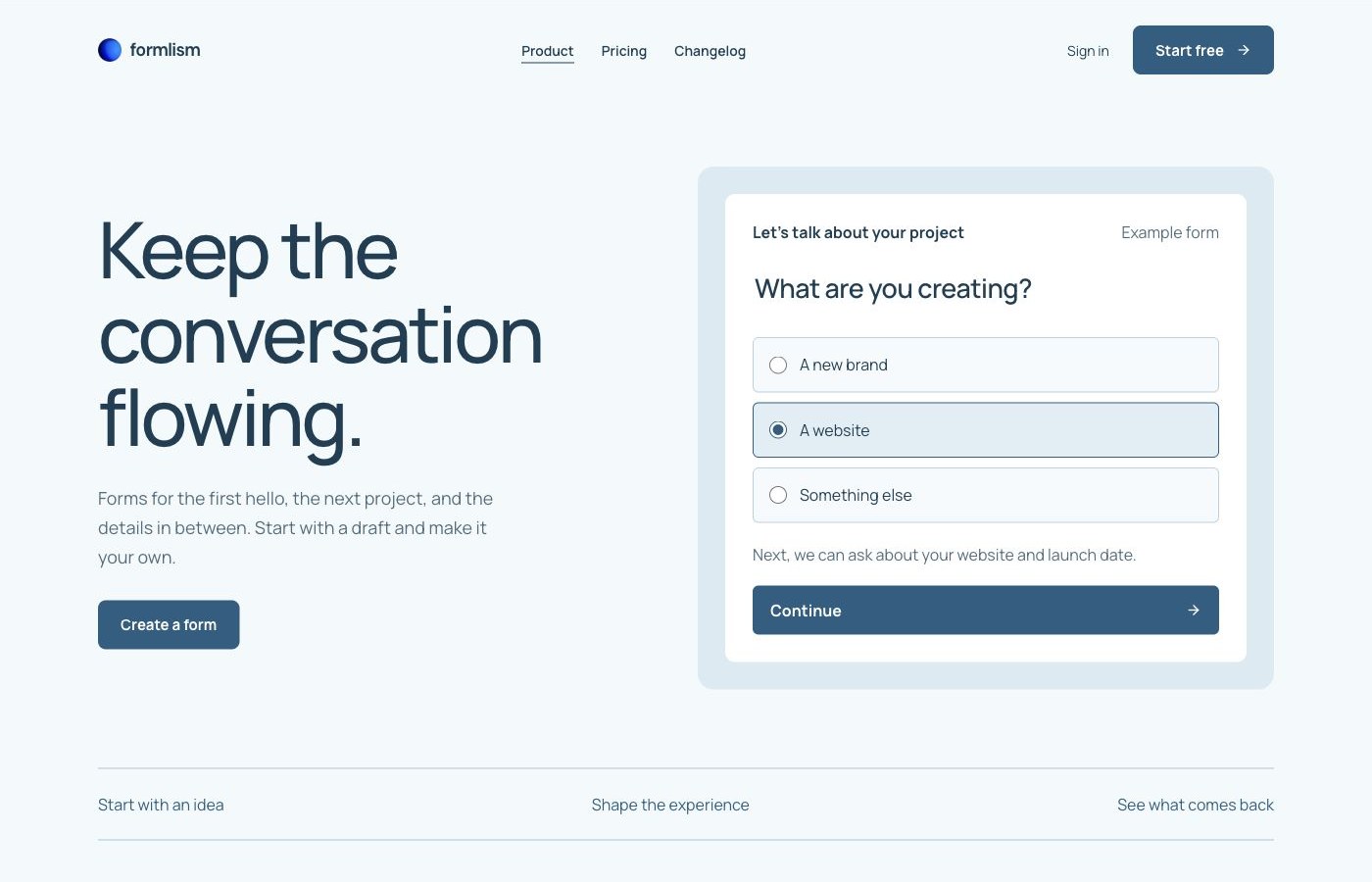 Coastal homepage preview
